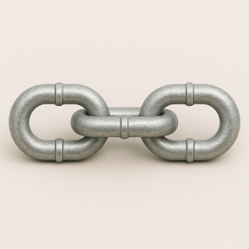 Цепь круглозвенная с буртиком Б2-10х40 в наличии в Калуге