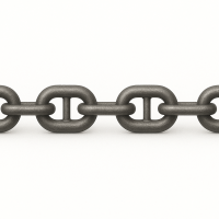 Цепь круглозвенная с распорками А2-2,5-22х88