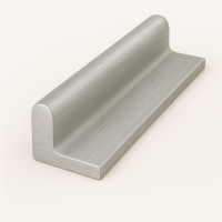 Дюралевый полособульб 2,5х10х40 мм Д16М несимметричный