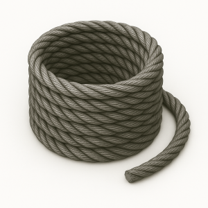 Канат тройной свивки ЛК-Р 64,5 мм ГОСТ 3089-80 в наличии в Калуге