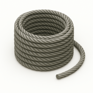Канат двойной свивки 8 мм для растяжки DIN 3055 в наличии в Калуге