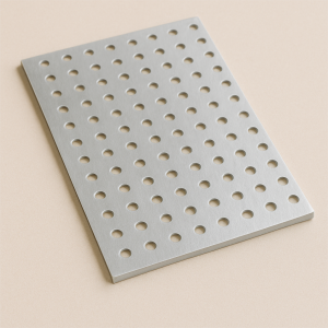Алюминиевый перфорированный лист Qg 5х8х1 мм АМГ3Н2 в наличии в Калуге