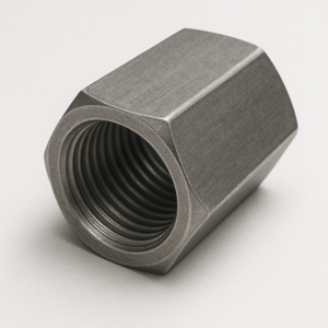 Гайка соединительная без покрытия 08Х15Н24В4ТР М24 мм DIN 6334 в наличии в Калуге