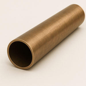 Бронзовая труба прессованная 55х40 мм БРАЖМц10-3-1.5 ГОСТ 1208-2014 в наличии в Калуге