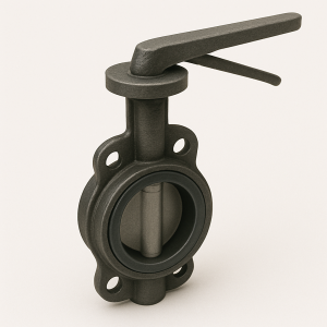 Затвор чугунный дисковый ДУ 600 РУ 16 ГОСТ 12521-89 в наличии в Калуге