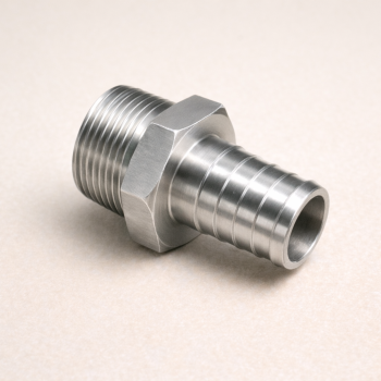 Конический штуцер приварной AISI 304 DIN 11851 129х2 мм в наличии в Калуге