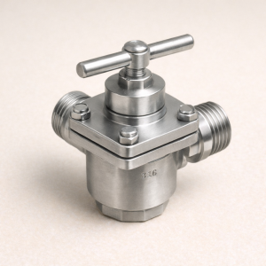 Кран пробковый 3-х ходовой ВР/ВР/ВР AISI 316L DN 25 в наличии в Калуге