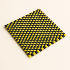 Угле-арамидная ткань 300 г/м2 twill/саржа 1 м